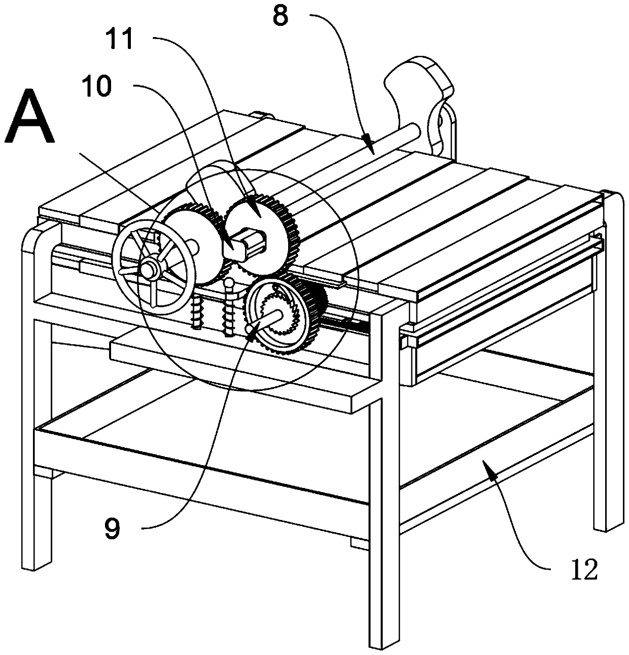 Lotus seed extraction device