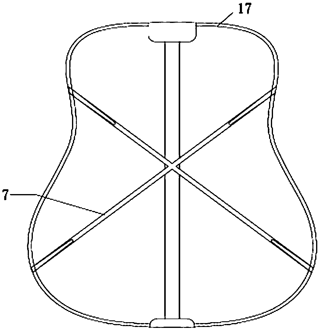 Guitar and carbonization method of wood used by guitar