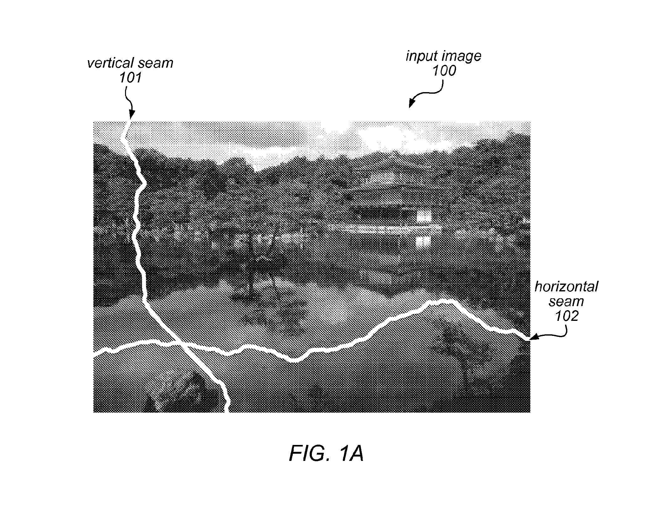 System and method for content aware hybrid cropping and seam carving of images