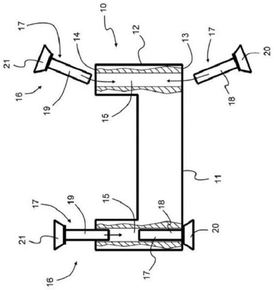 Container, furnace and method for heat treatment of a powder mixture