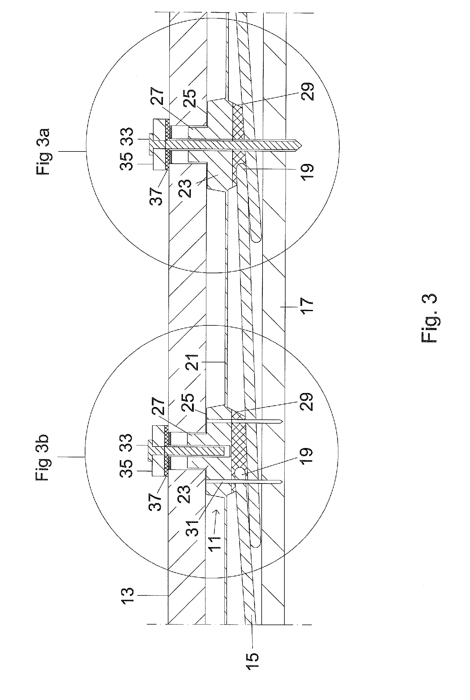 Roof mounting support for photovoltaic modules on uneven roofs