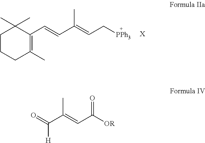 Stereospecific synthesis process for tretinoin compounds
