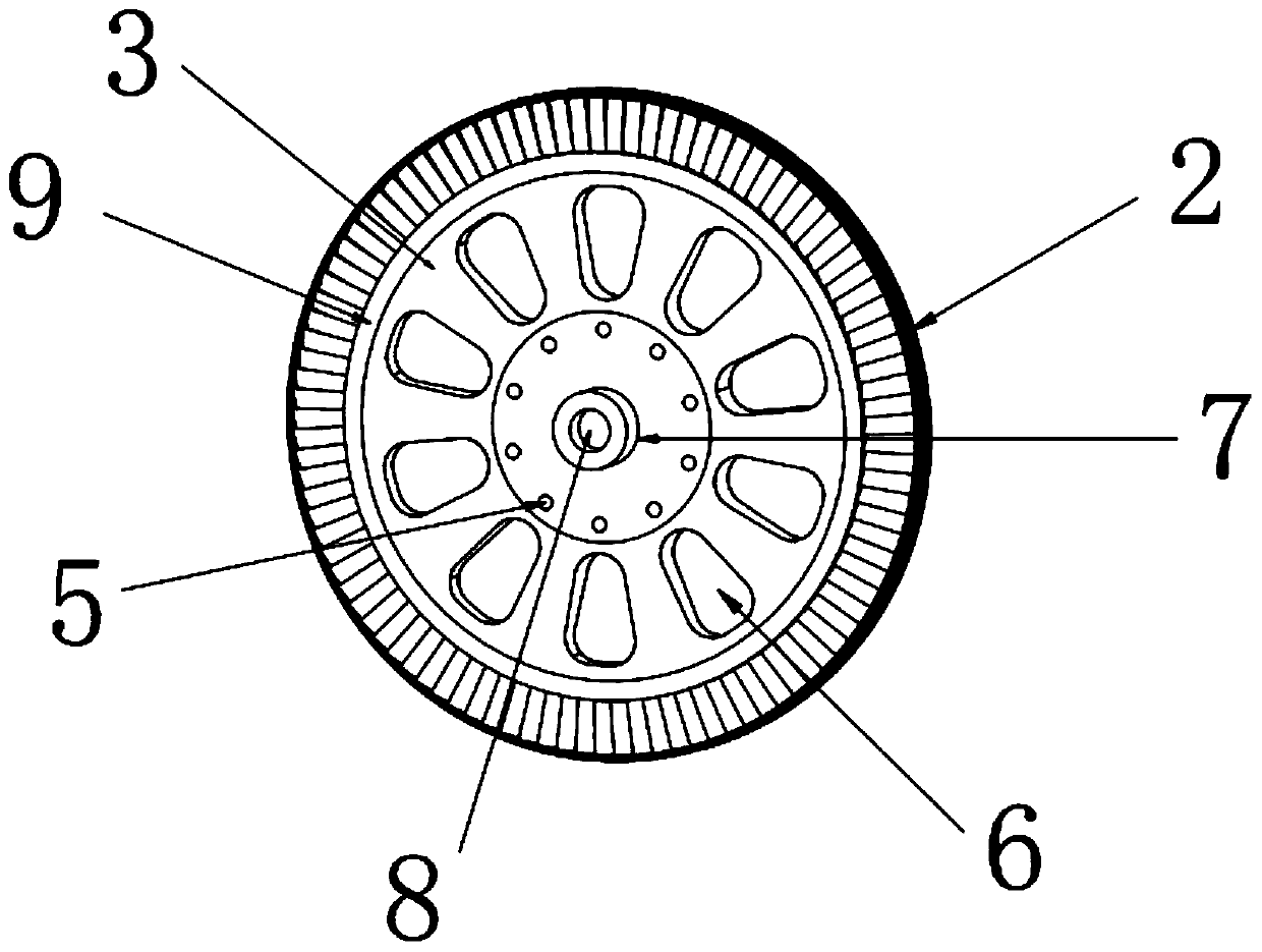 Turbine blisk and liquid rocket engine