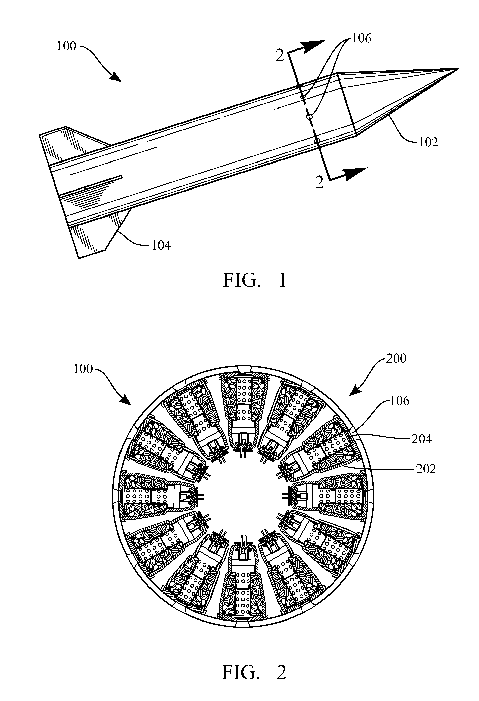 Thruster devices and methods of making thruster devices for use with thrust vector control systems