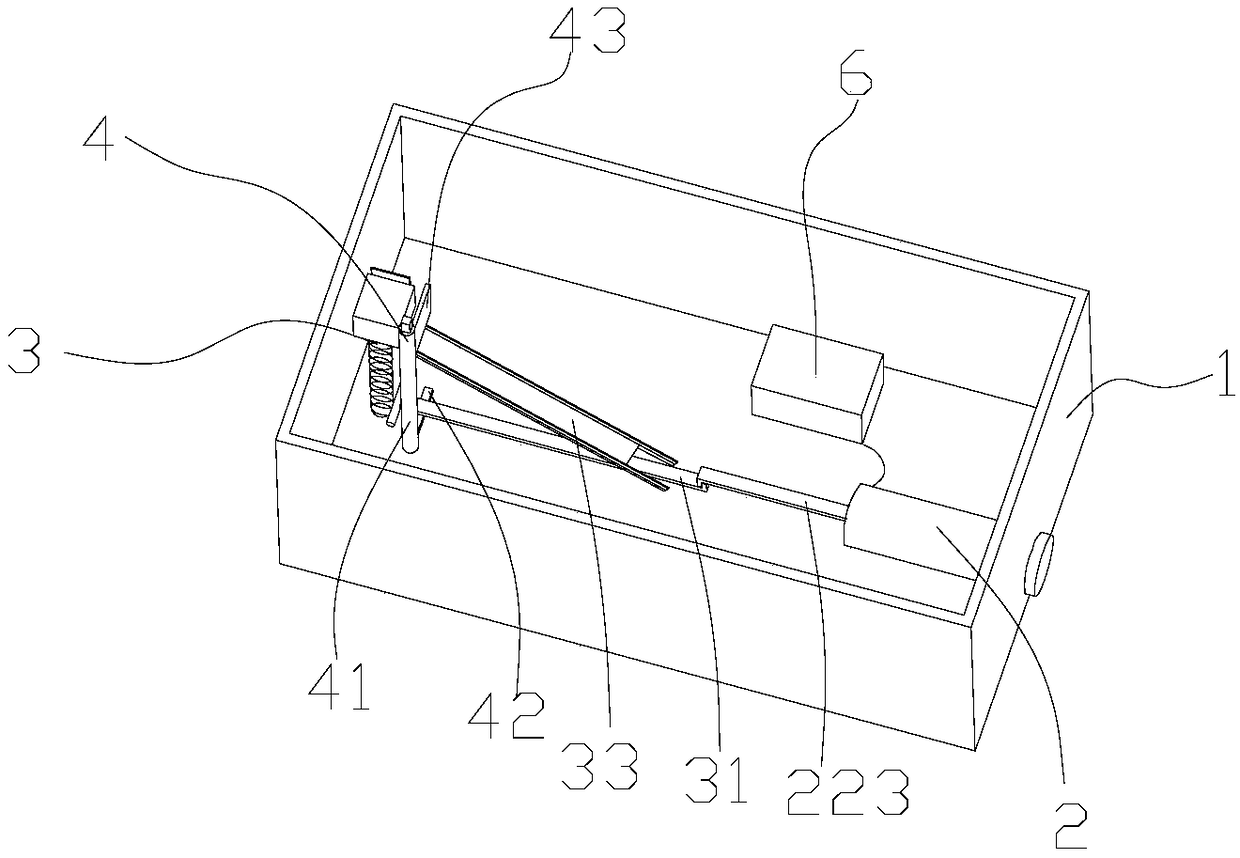 Double alarm device for load switch failure on pole