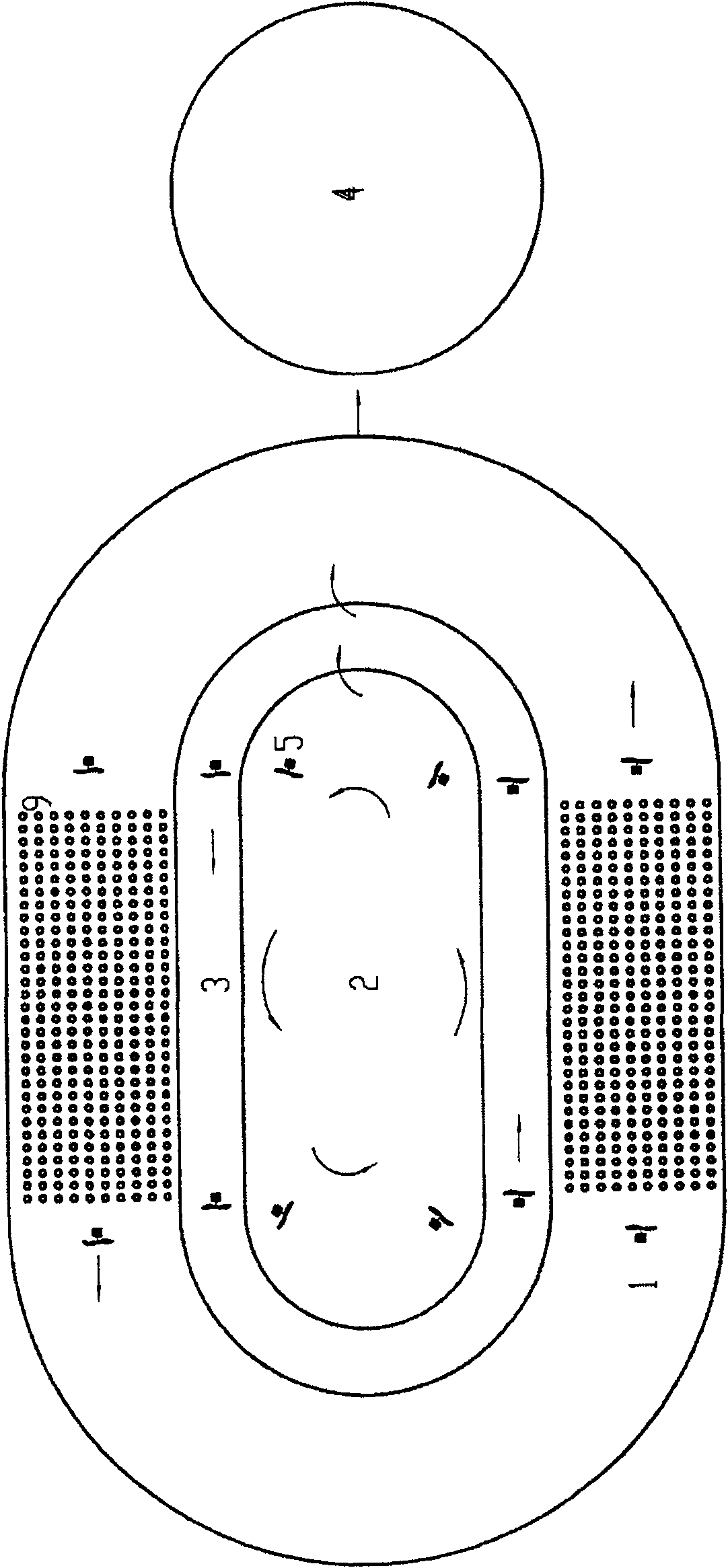 ORBAL oxidation ditch type similar dephosphorization denitrogenation integrated A2O technique