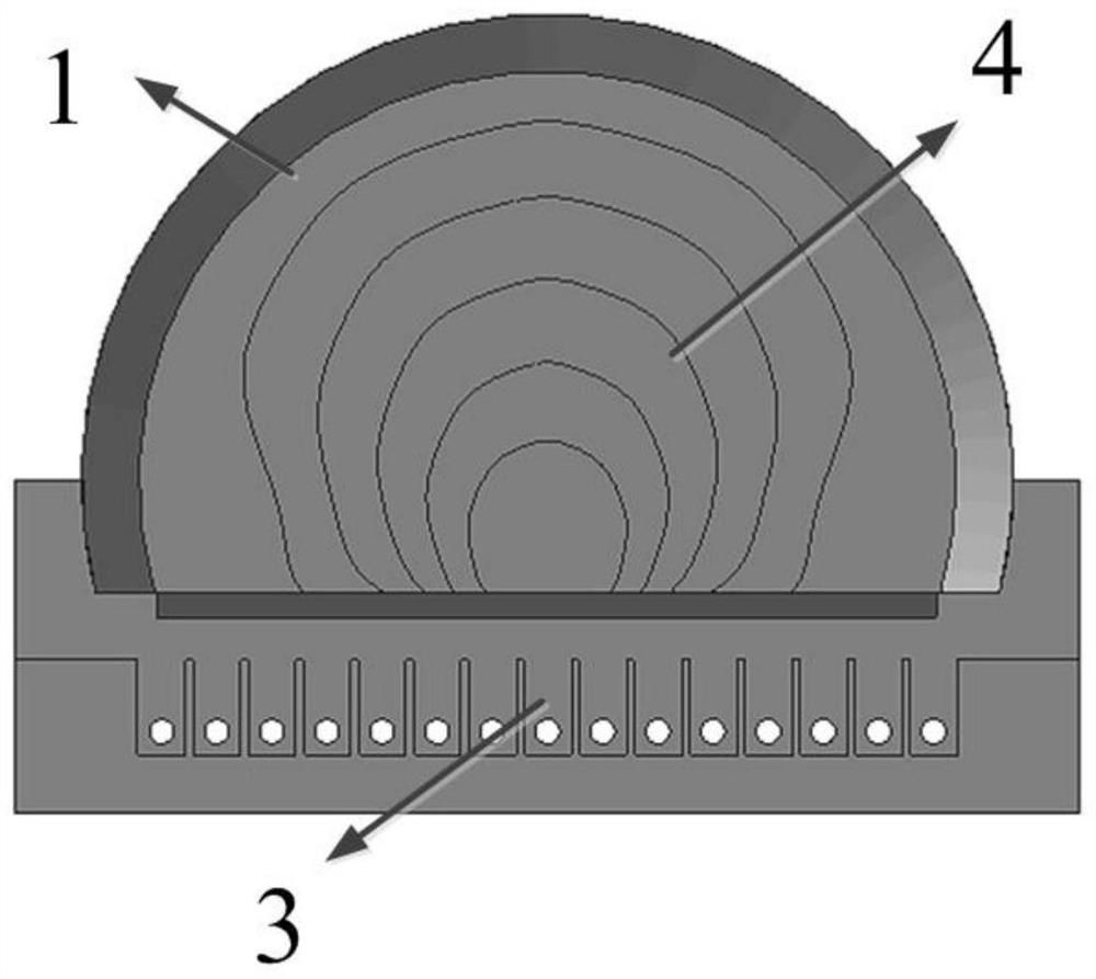 All-metal multi-beam lens antenna based on quasi-conformal transformation optics