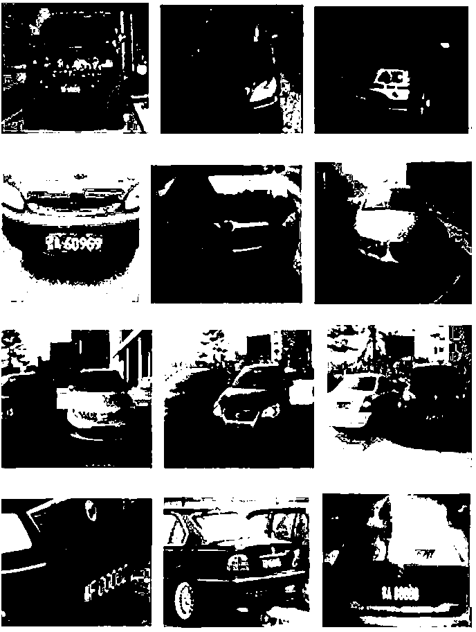 Automatic license plate positioning and recognition method based on complex background
