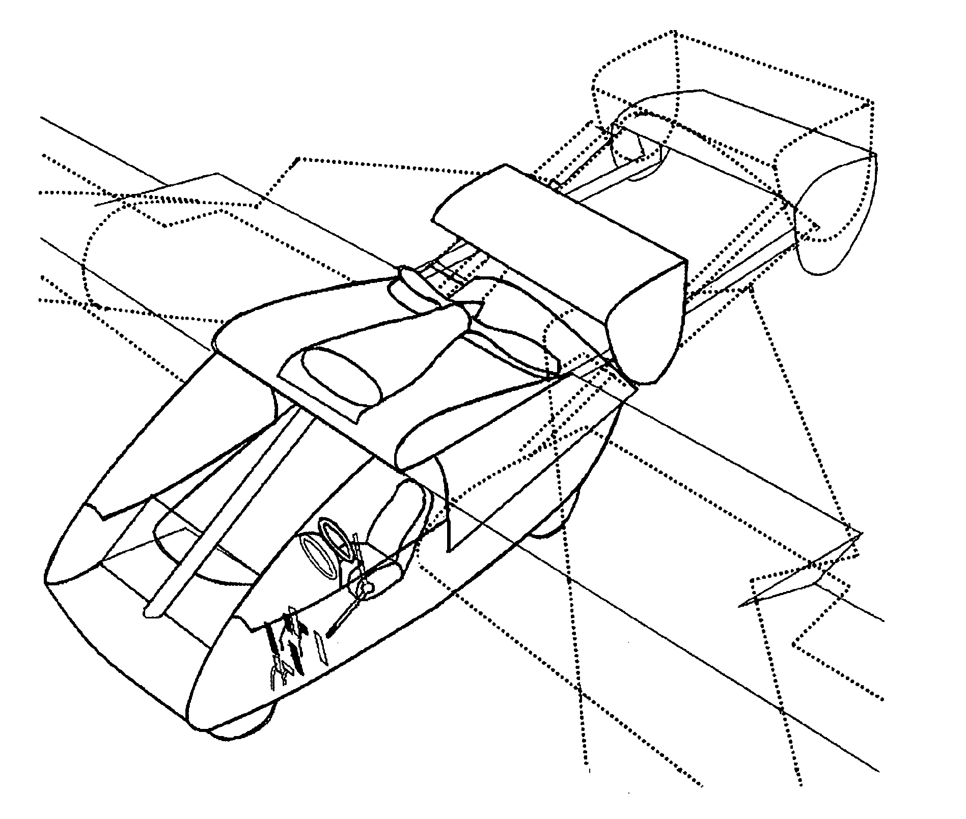 Combined air, water and road vehicle