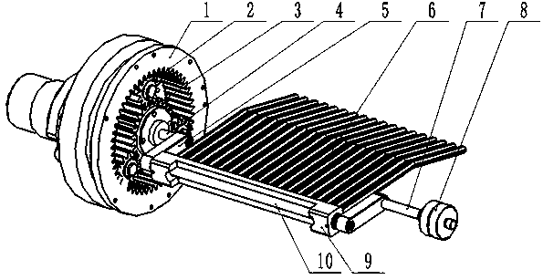 Handheld chrysanthemum picking and harvesting equipment