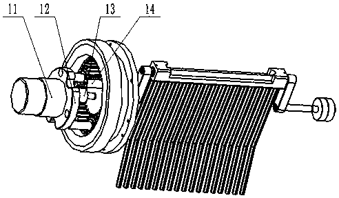 Handheld chrysanthemum picking and harvesting equipment