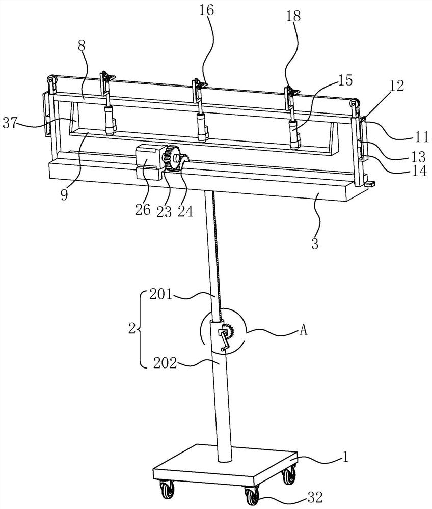 Interior decoration pay-off device and pay-off method thereof