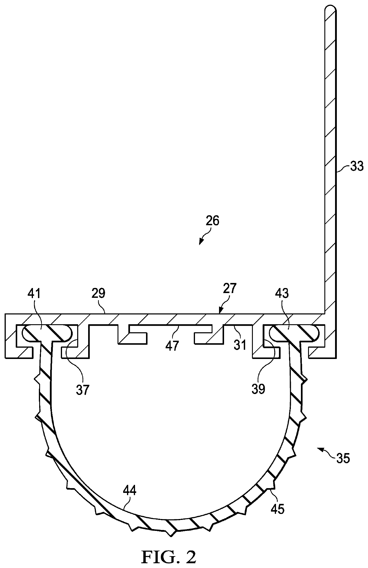 Knock-Down Weather Seal Assembly for an Overhead Door and Method of Use and Distribution