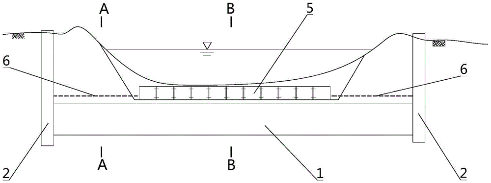 Underwater tunnel construction method suitable for ultra-shallow soil covering conditions