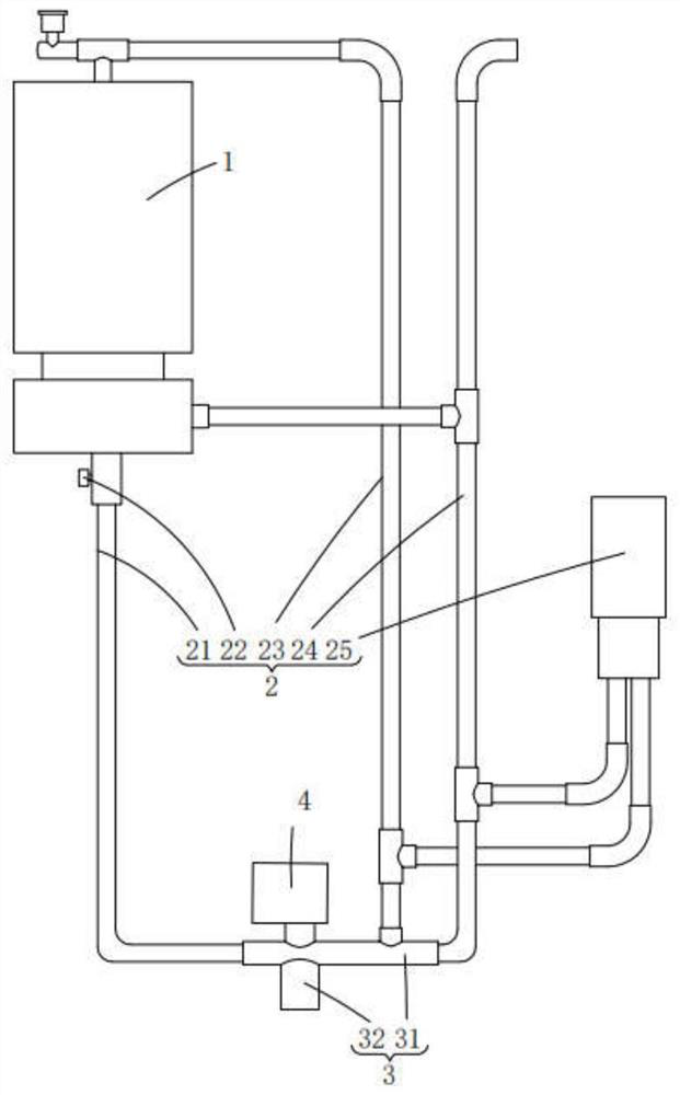 A drainage structure for high-speed rail