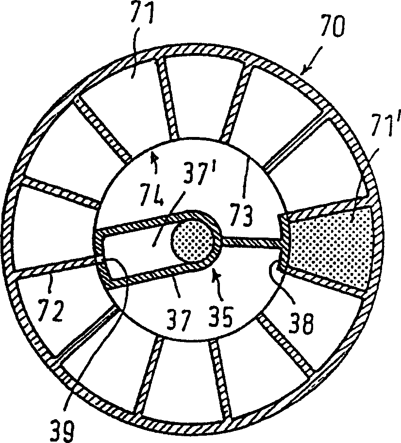 Backflush filter, in particular for filtering lubricant oil