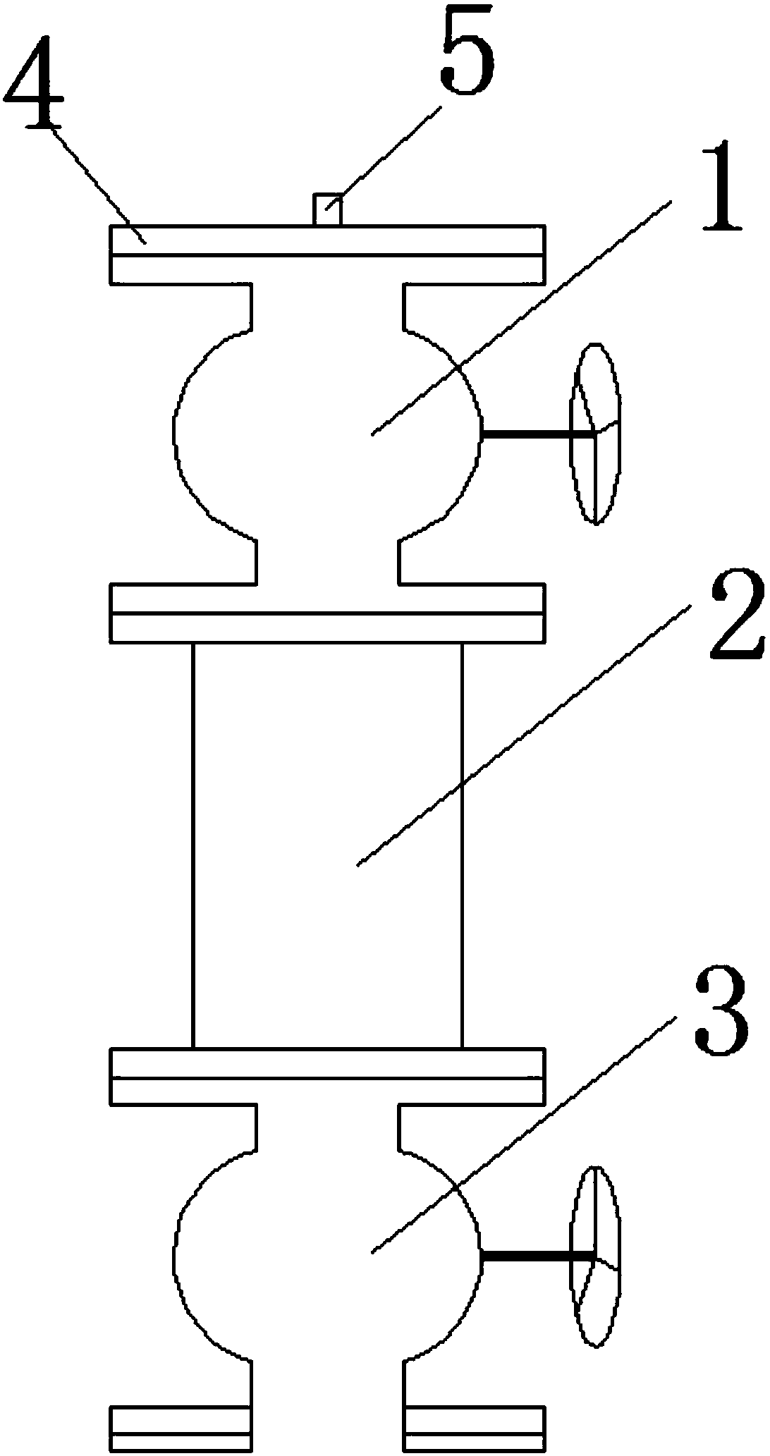 Water inrush plugging method for still water hourglass drilling
