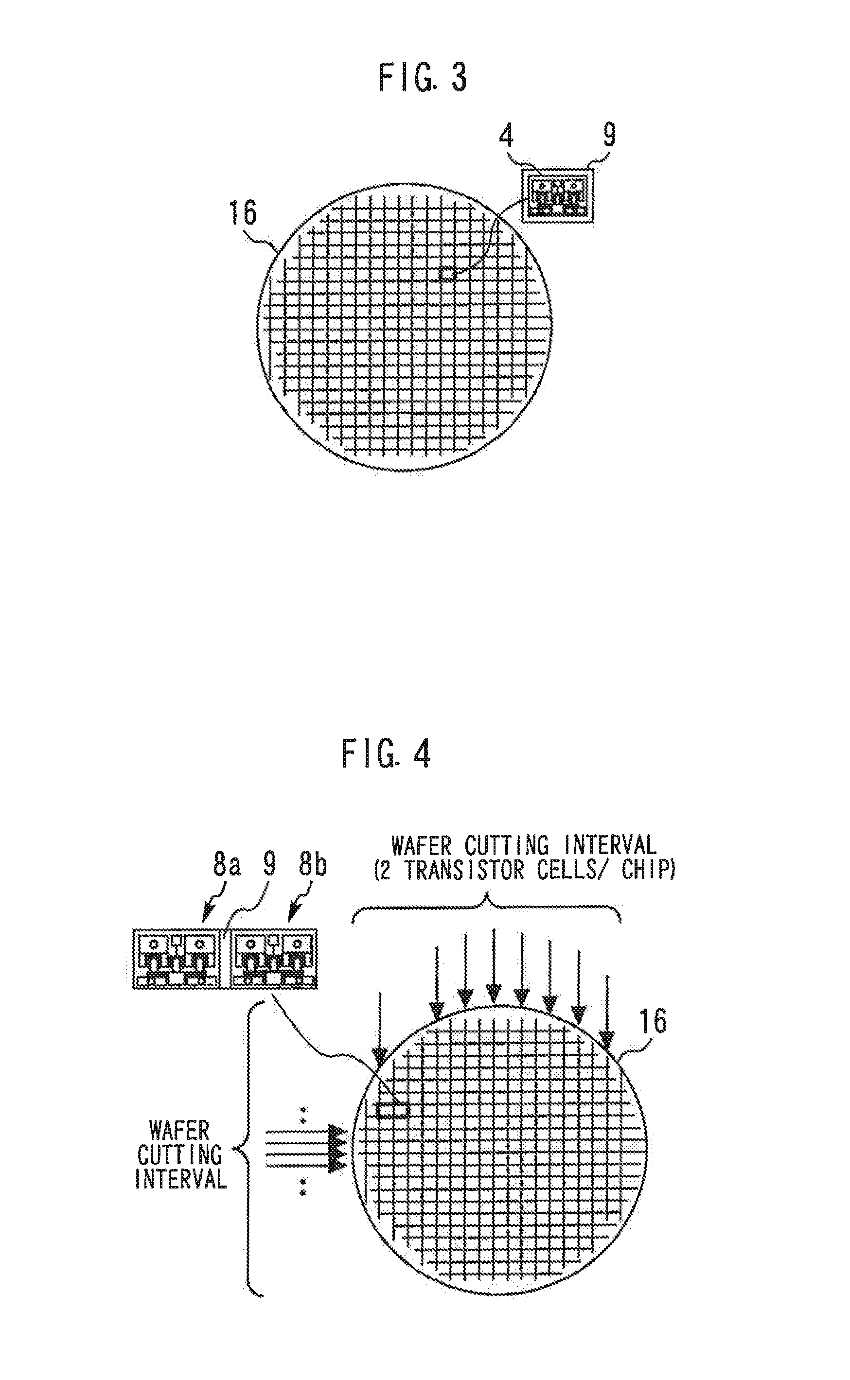 Transistor chip and semiconductor device