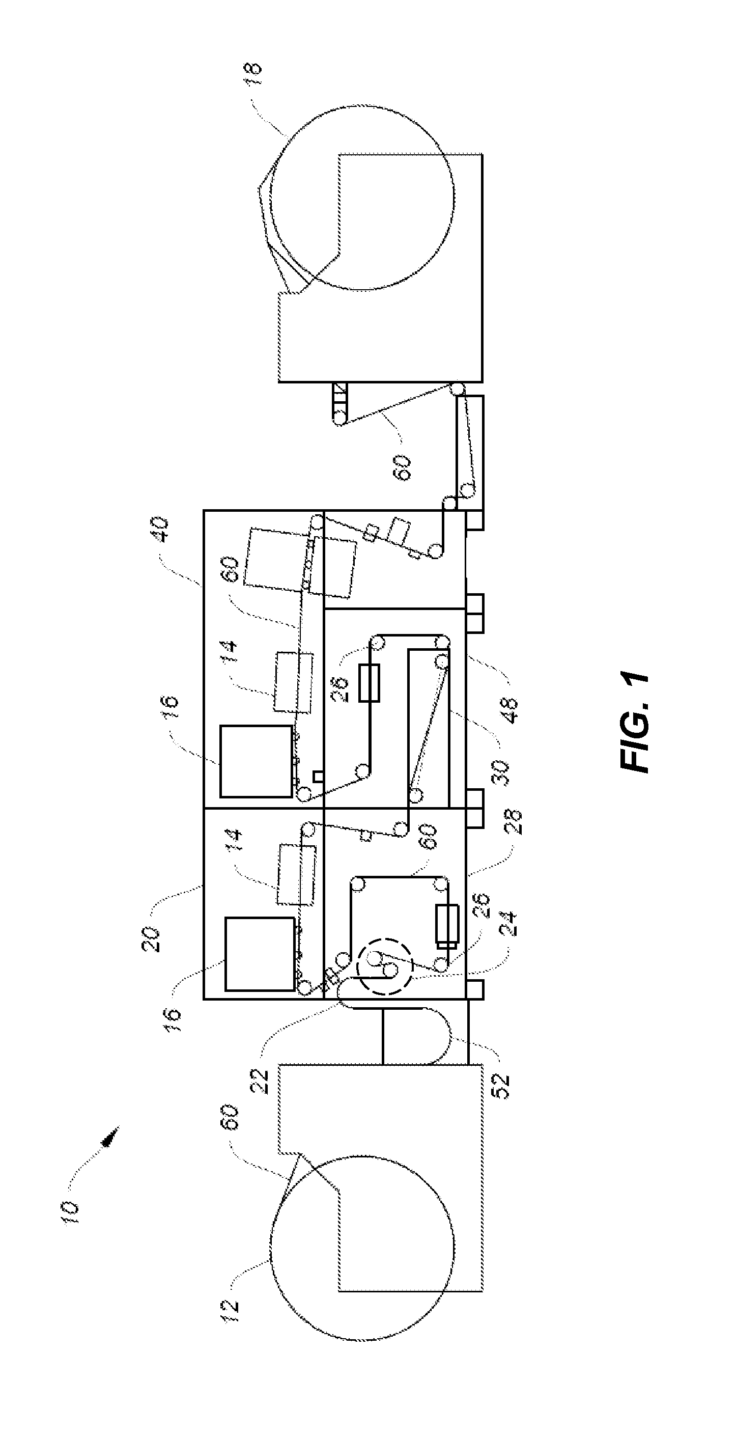 Method for automatically-adjusting web media tension