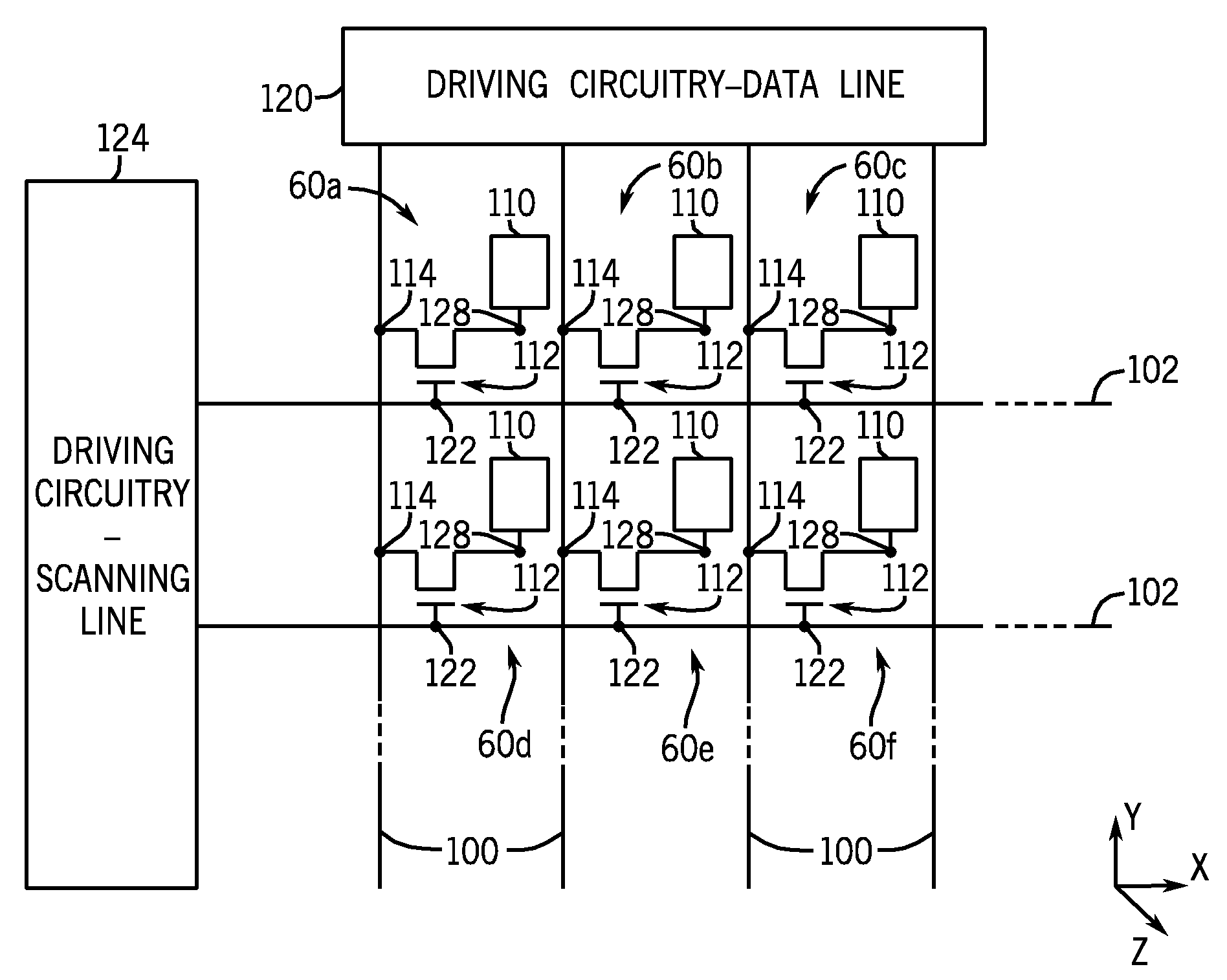 Undulating Electrodes for Improved Viewing Angle and Color Shift