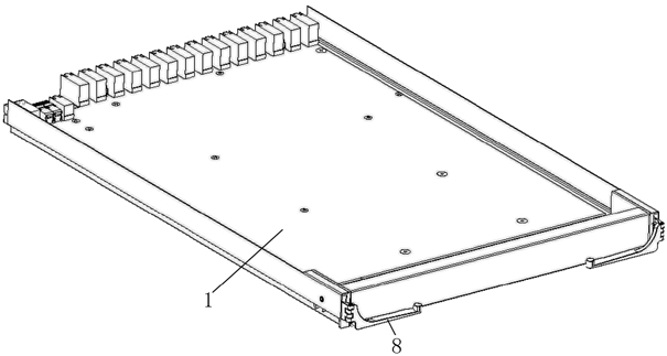 Server and vertical wrench device thereof