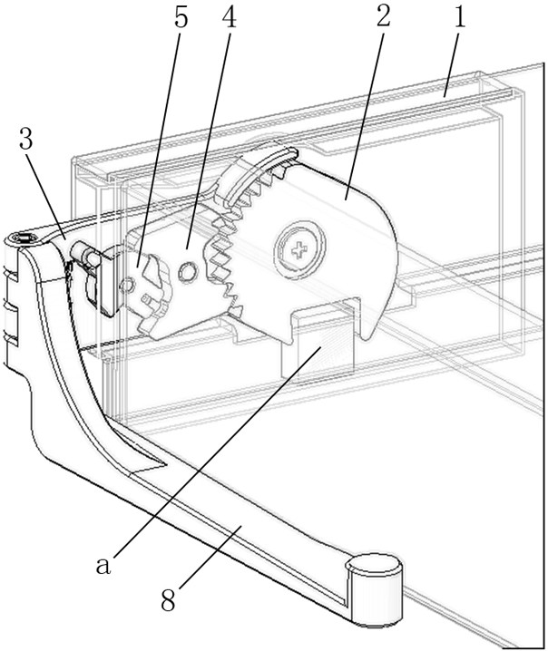 Server and vertical wrench device thereof