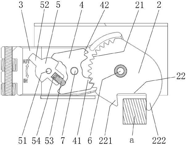 Server and vertical wrench device thereof