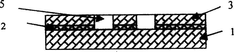 Method for producing microelectromoulding metal mould