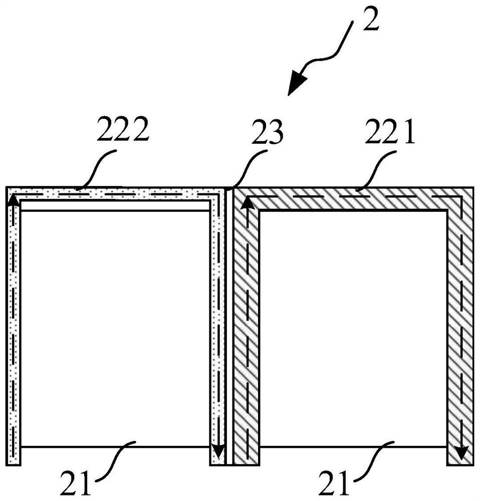 Inductor structure and power supply circuit