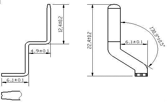 A method for forming plug blade parts