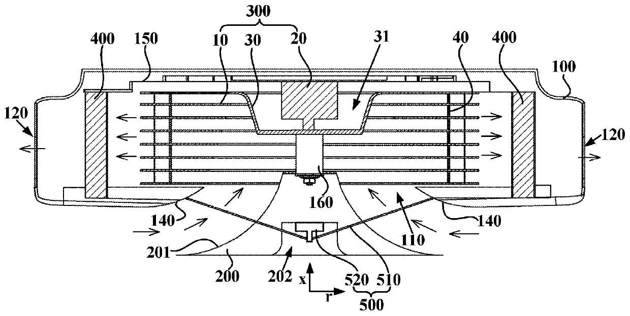 Ceiling type air conditioner indoor unit