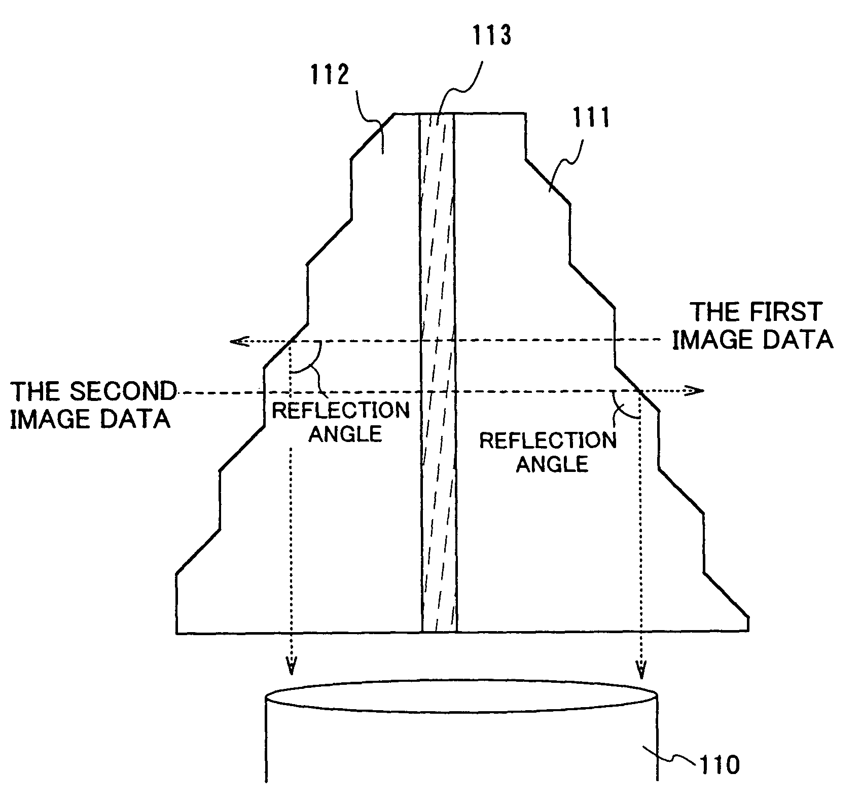 Display device having image pickup function and two-way communication system