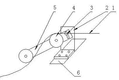 Wire arranging device