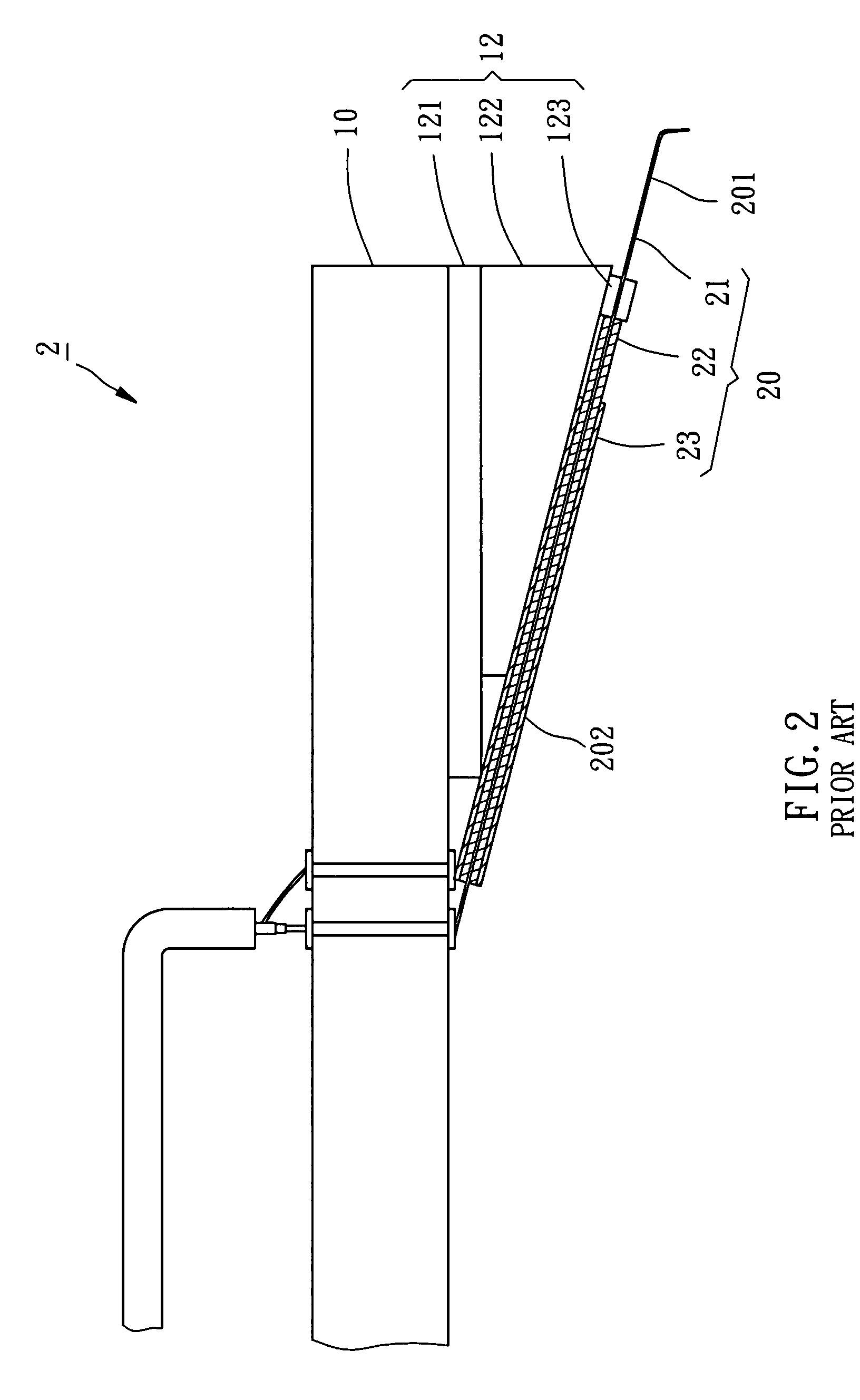 Cantilever-type probe card for high frequency application