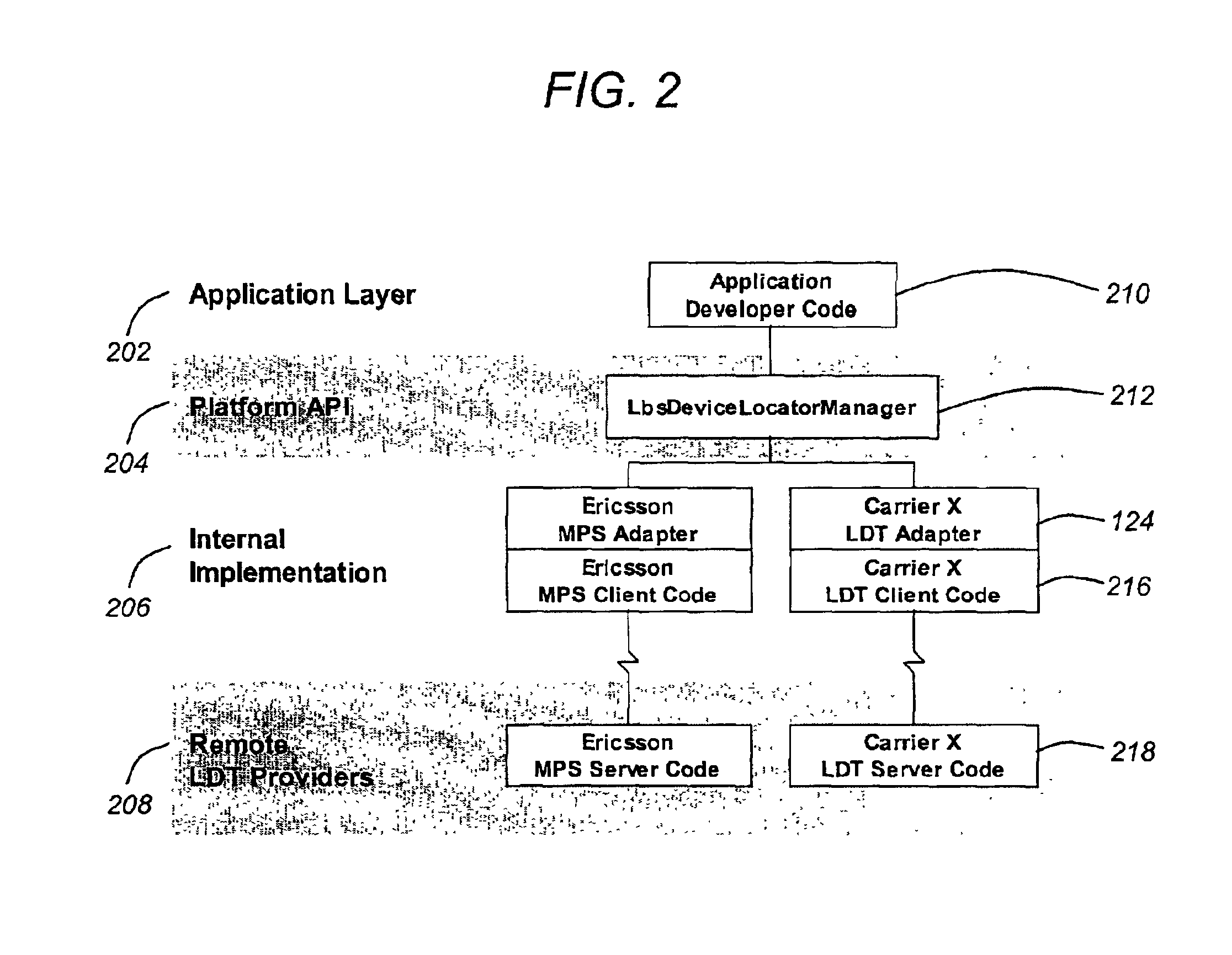 Mobile device locator adapter system for location based services