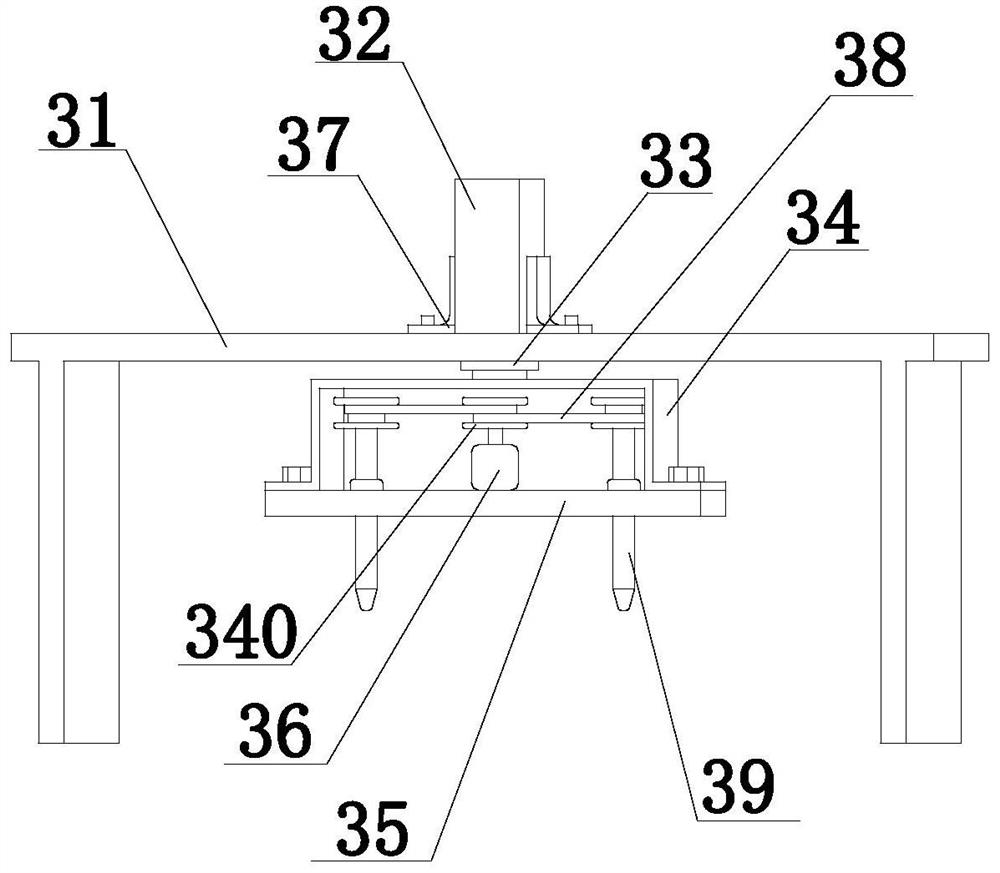 An integrated circuit board processing device