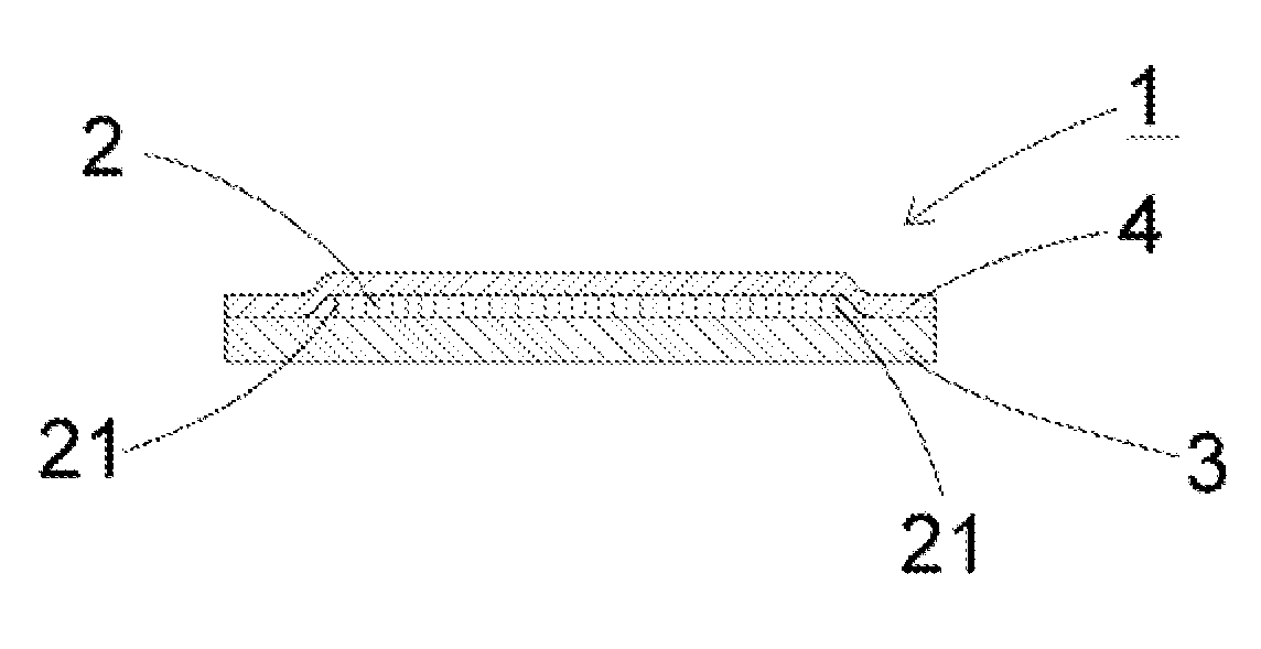 Glass film laminate, glass roll of the laminate, method of protecting end face of glass film, and method of producing glass roll