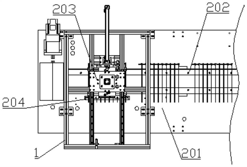 Automatic blood taking needle packaging equipment