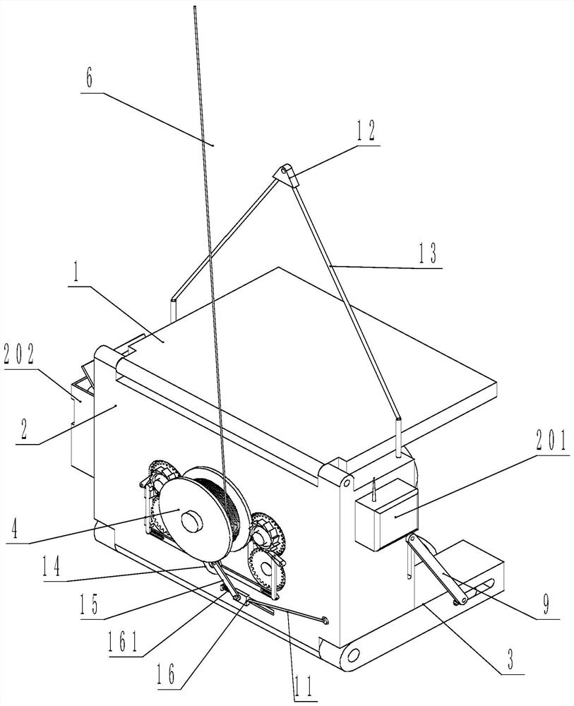 A kind of protective equipment with positioning function