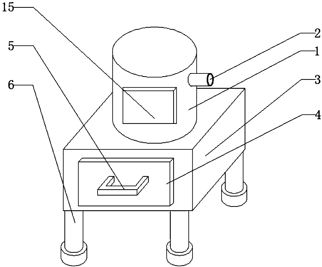 Automatic grinding device for brown rice