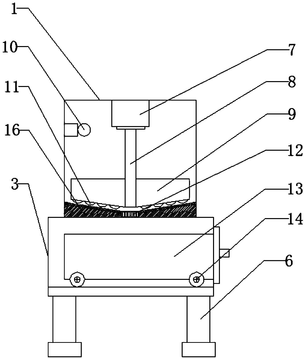 Automatic grinding device for brown rice