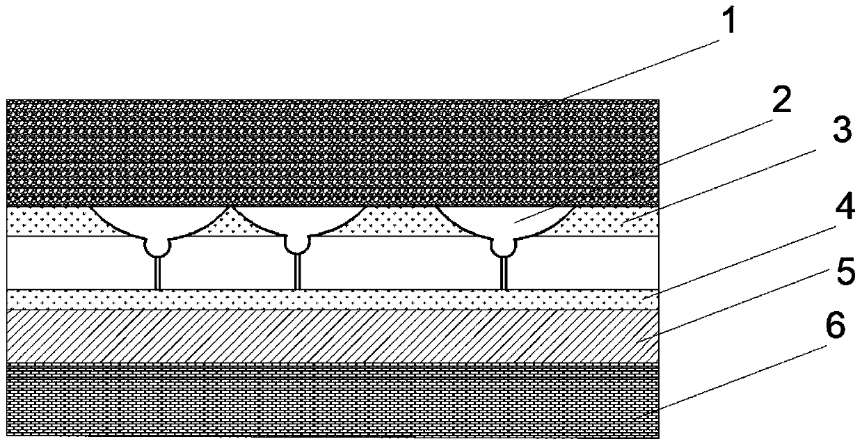 Tunnel full-face diversion waterproof structure and construction method thereof