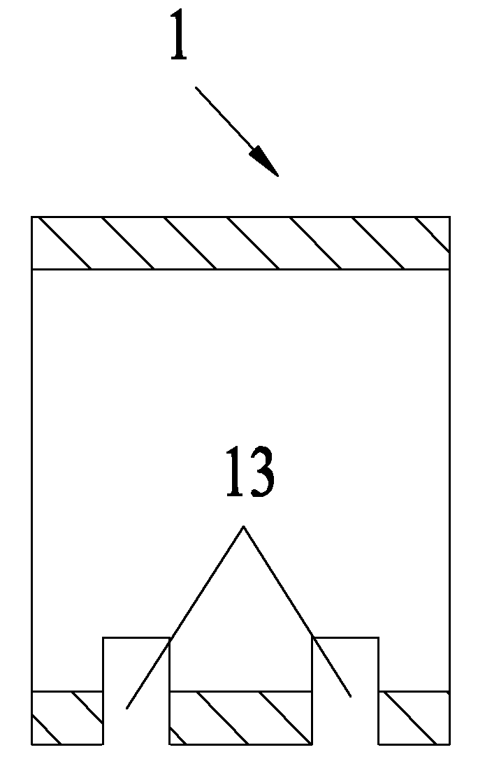 Permanent magnet suspension bearing and installation structure thereof