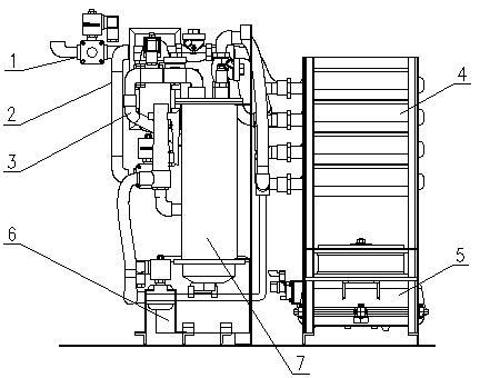 Novel plateau movable type steam generating device