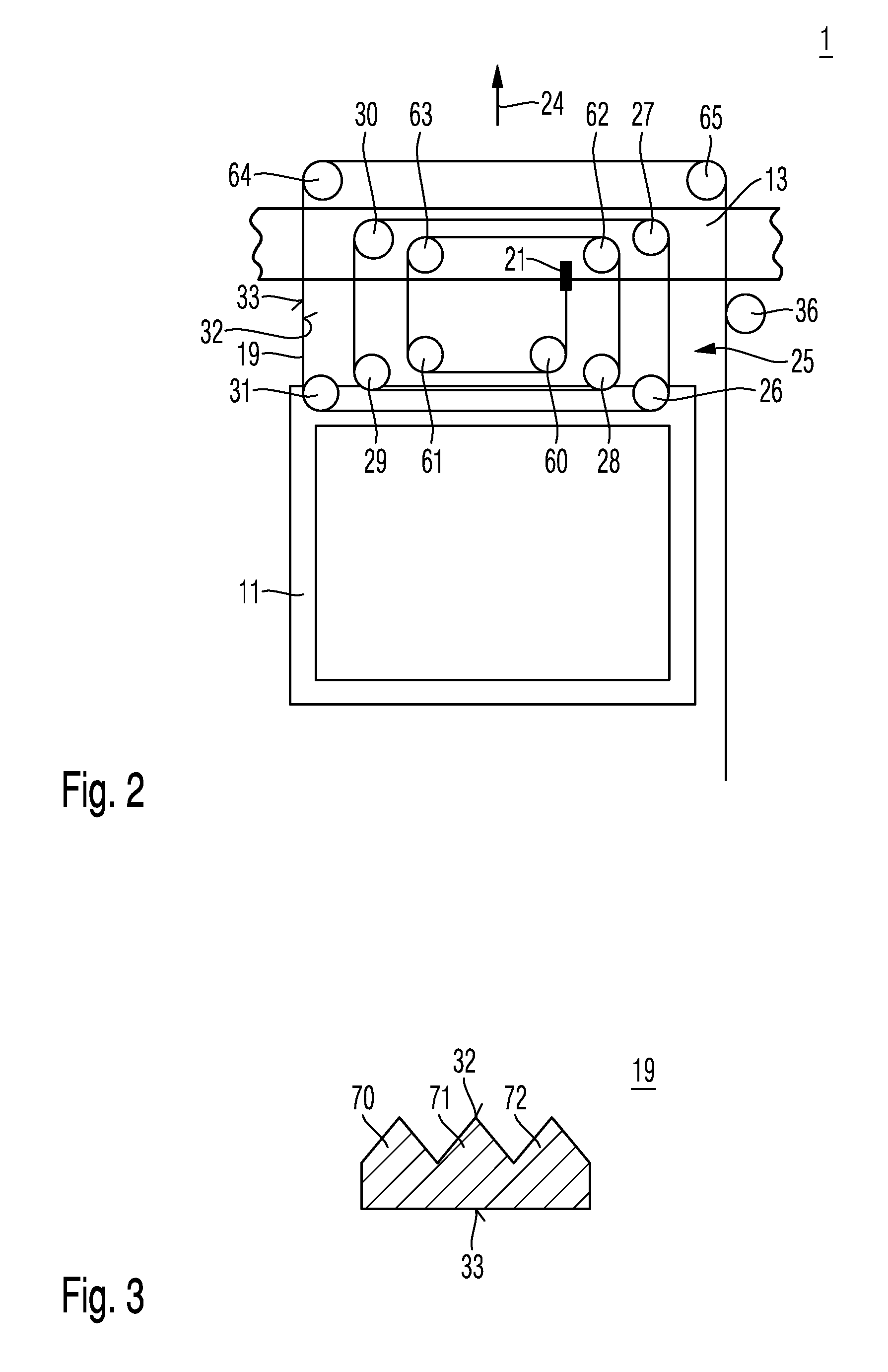 Elevator system having a double-decker