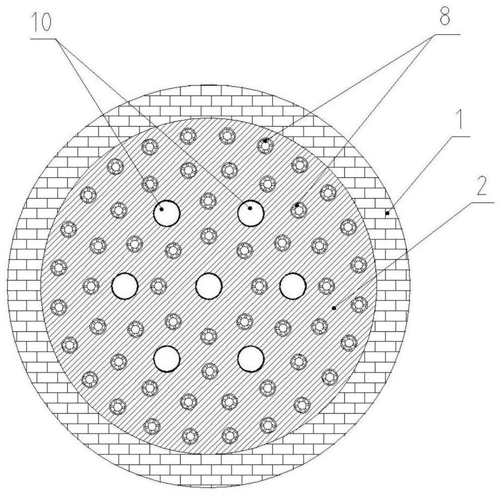 Multi-purpose fluidized bed type combustion boiler for full-reducing atmosphere and system