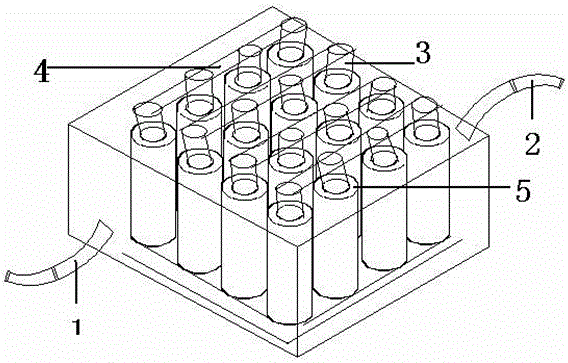 Assembling method for high-radiating lithium ion battery module