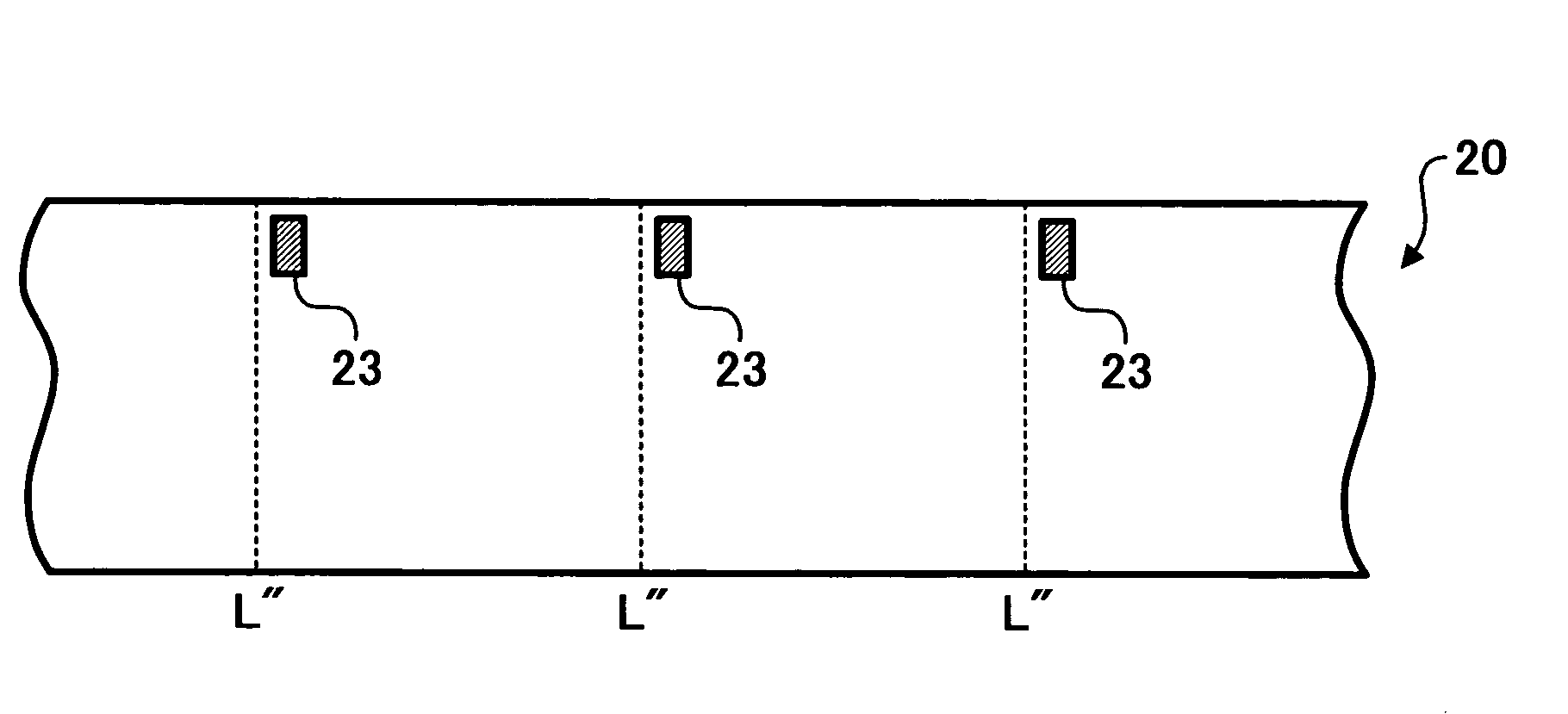 Method for issuing label with thermosensitive adhesive
