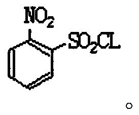 Industrial production method of o-nitrobenzenesulfonyl chloride