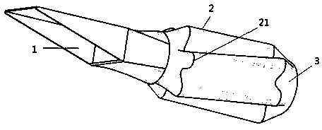 Pre-cooling type air inlet and hypersonic speed aircraft